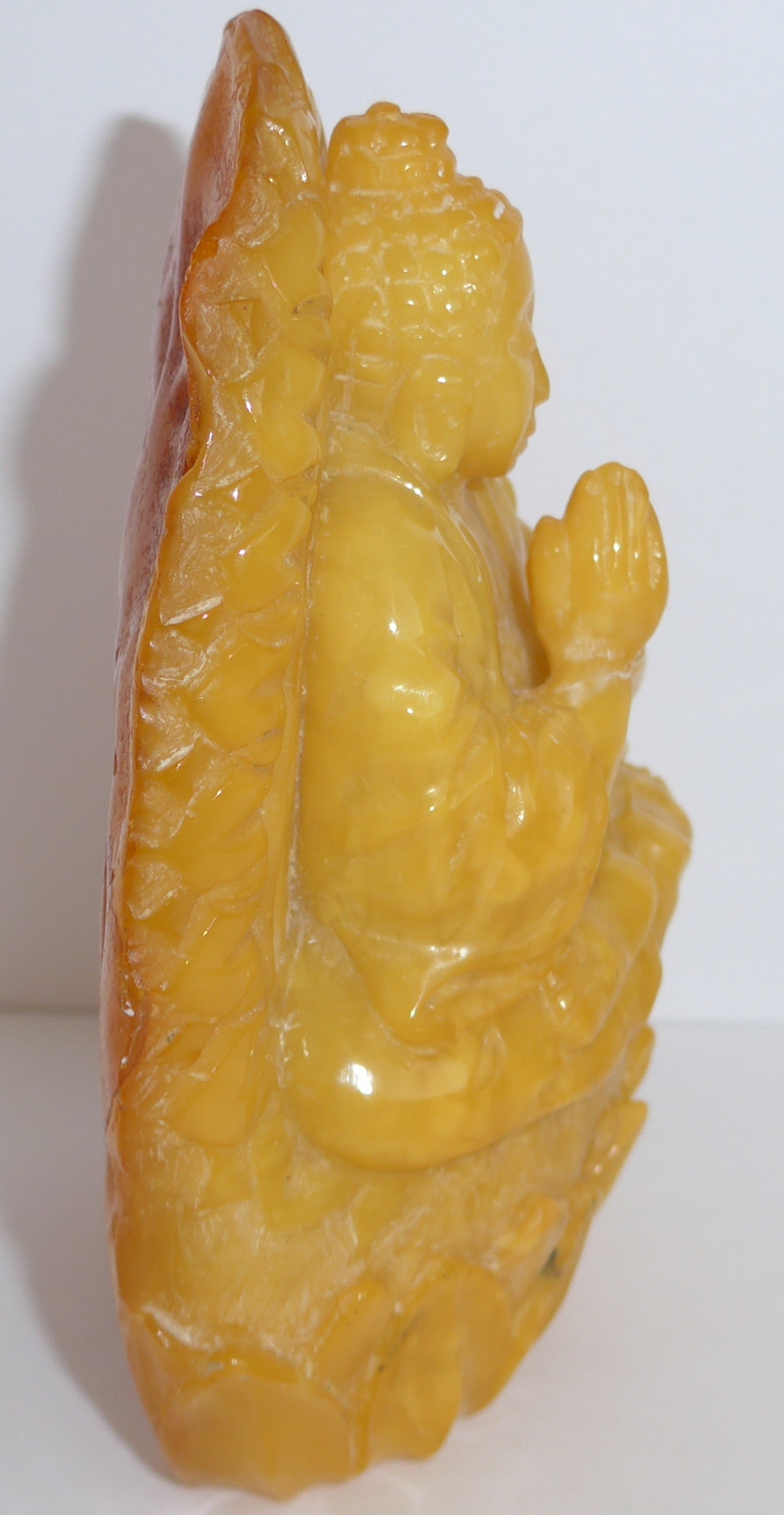 Bernstein Skulptur Buddha