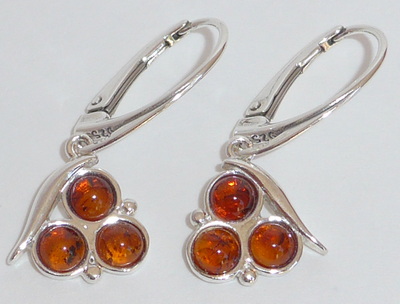 Bernstein Damenschmuck Ohrringe
