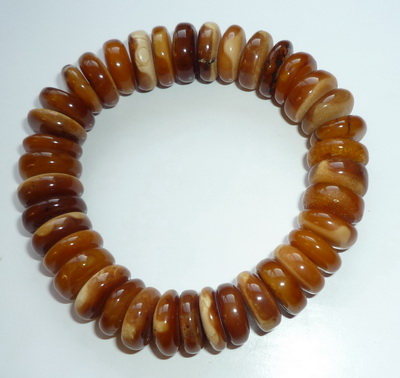 Bernstein Armband braun