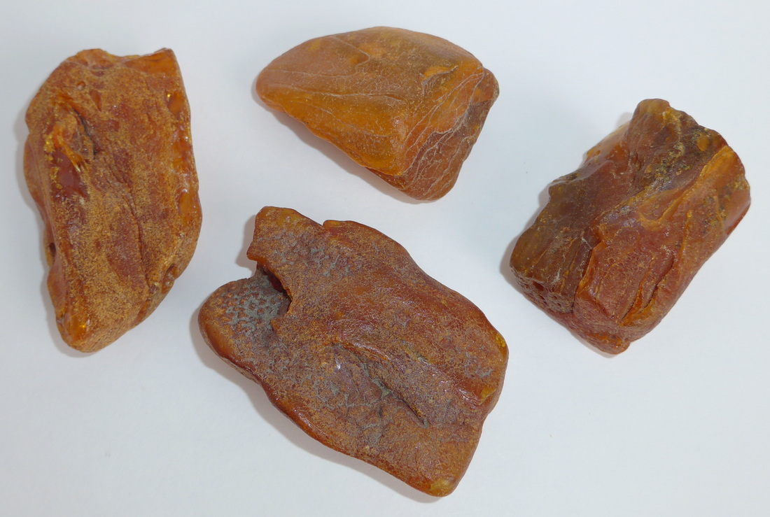 Baltische Rohbernsteine - Unbehandelte Naturunikate aus der Ostsee